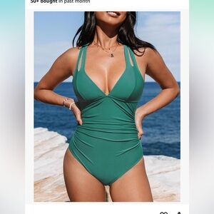 Cupshe Green Women's Swimsuit